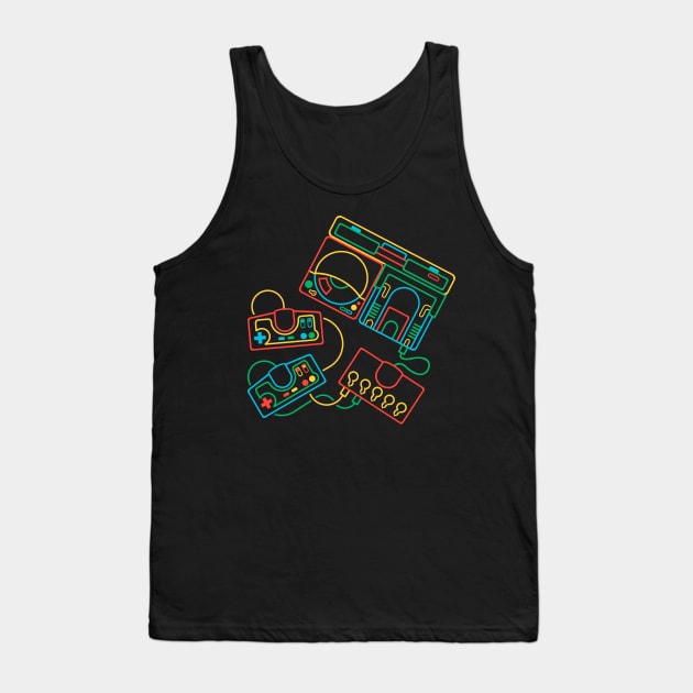 Super Engine CD Tank Top by nextodie